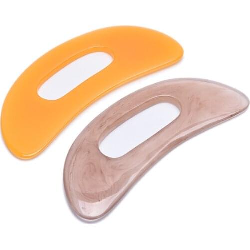 Beeswax Gouache Scraper Resin Guasha Board Back Neck Body Acupuncture Scrapping Therapy Gua Sha Massage Tool Health Care
