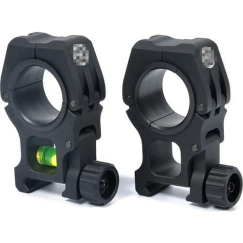 Tactical AR15 M4 M16 American Optics Rifle Scope M10 QD 1" 30mm picatinny rail weaver Ring Mount with Level
