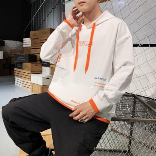 MANTLCONX New Sweatshirt Men Hoodie Letter Printed Casual Pullovers Men Long Sleeve Spring Autumn Fashion Hoodies Male Tops 4XL