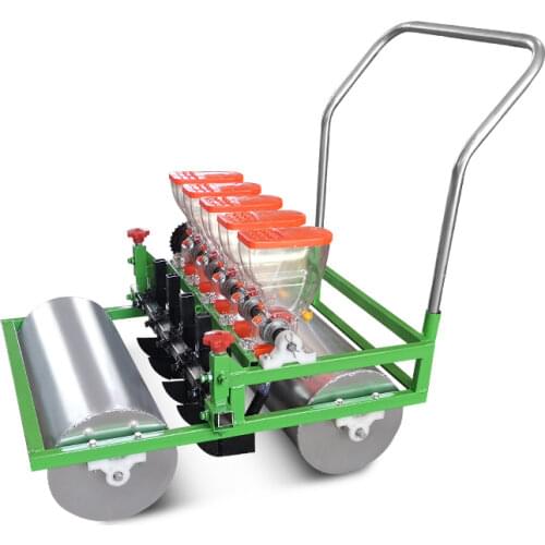 TT Hand Push Multi-Functional Vegetable Planter Small Coriander Precision Seeder Cabbage Spinach Celery Radish Gasoline Seeder