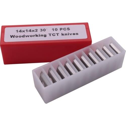 10Pcs Wood Turning Carbide Insert Blades Milling 30 Degree Lathe Chisel Replacement Blade 14X14X2mm