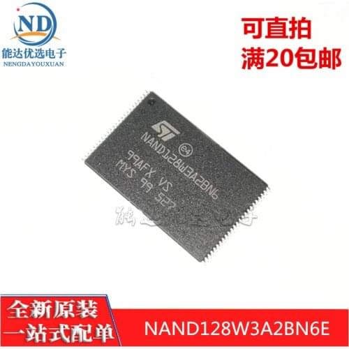 100% New&Original NAND128W3A2BN6E NAND128W3A2BN6ETSOP48 In Stock