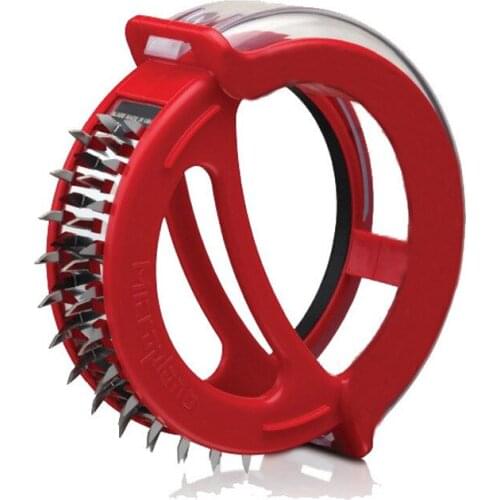 Four-in-one Round Stainless Steel 48 Knife Broken Tendon Grinder Stainless Steel Knife Beef Steak Tenderizer Masher Cooking Tool