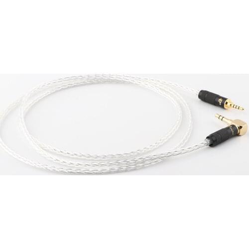 3.5mm AUX Cable High Quality Siver-plated 90 Degree Right Angle 3.5 AUX Cord for Car iphoneheadphone speaker MP3/4