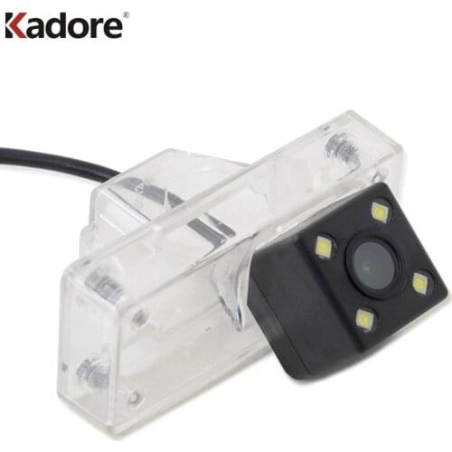 For Toyota Corolla 2007 2008 2009 2010 2011 2012 2013 HD CCD Car Rearview Camera 4 LED Night Vision Rear View Parking Assistance
