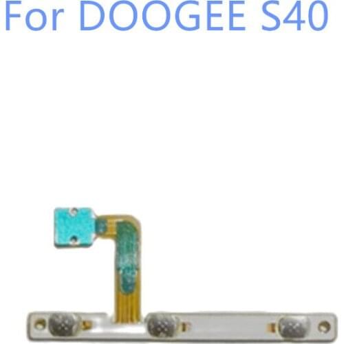 For DOOGEE S40 5.5inch Smart Phone Volume Up Down Power Turn On Buttons Flex Cable Side FPC Wire Repair Accessories