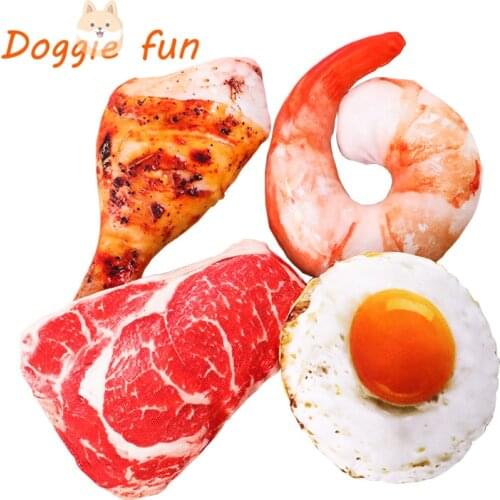 Anti Bite Dog Toy Plush Chew Squeak Drumstick Pet Cat Puppy Sound Pet Interactive Toys for Dogs Chihuahua Yorkie Husky Greyhound