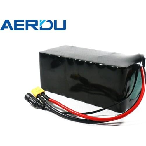 AERDU 6s6p 18650 li-ion battery pack 24v 25.2v 21ah 3500mah 720w rechargeable build in 40A BMS for Small Electric Motor Bicycle