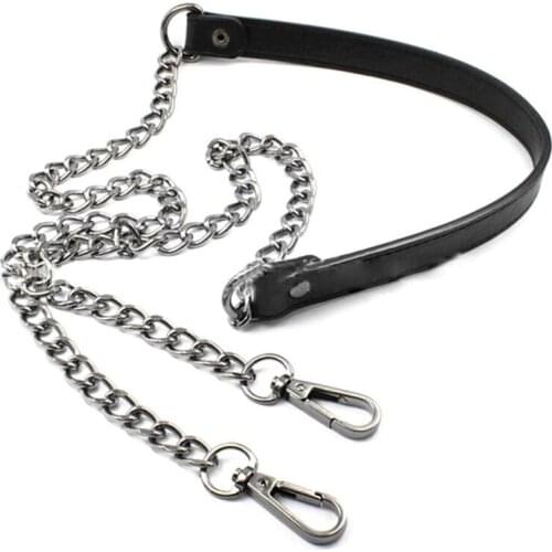 Fashion Purse Chain Strap Leather Shoulder Crossbody Handbag Handle Bag Strap Accessories Fashion Replacement