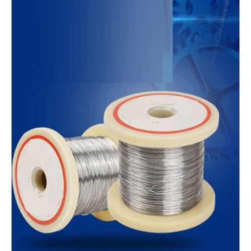 1 Roll 0.12/0.15/0.25/0.32/0.35mm Diam Cutting Foam Resistance Wires Cr20Ni80 Heating Wire 10M Nichrome Wire Industry Supplies