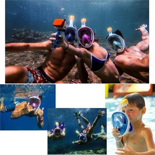 Diving Mask Professional Underwater Scuba Snorkeling Anti Fog Design Mask Swimming Training Diving Care Equipment for Kids Adult