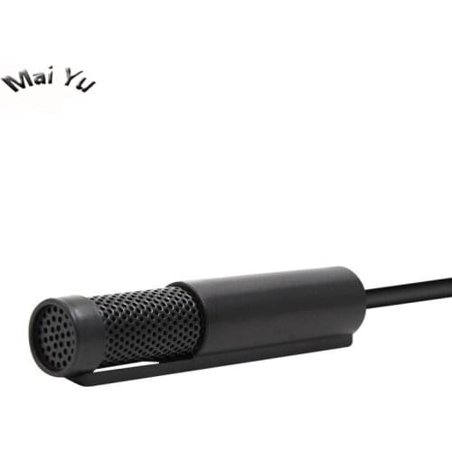 Professional Handeld 3.5mm Stereo Computer Microphone Condenser Mini Camera Microfone for Amplifier Laptop Noise Canceling
