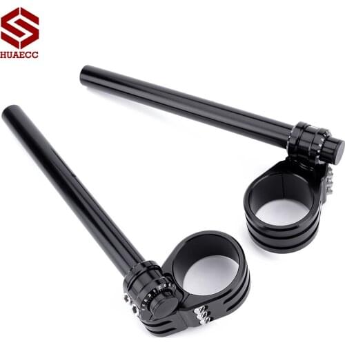 Motorcycle Handlebar for BMW R NINE T 2014-2019 Adjustable CNC 55mm Clip On Ons Fork Handlebars Handle Bar