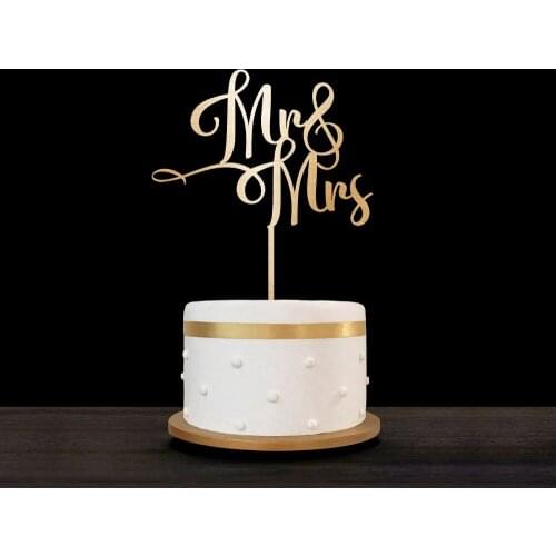 Mr and Mrs Wedding Cake Topper Customized Wedding Cake Topper, Personalized Cake Topper for Engagement Party