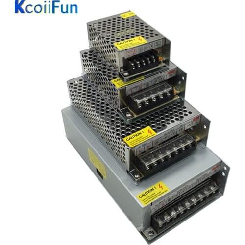 LED Adapter DC 12V 1A 2A 3A 5A 10A 15A 20A Switch Power Supply AC110V-220V 24V Transformer Power 60W 78W 120W For LED Strip