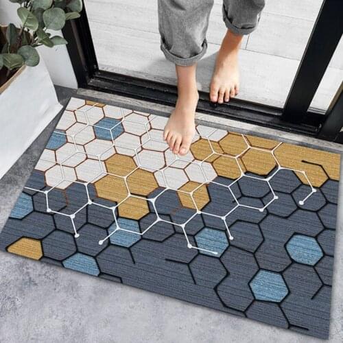 Bedroom Entrance Kitchen Bathroom Carpet Can Be Customized Size Size European Style Floor Mat Carpet Non-slip And Dust-proof