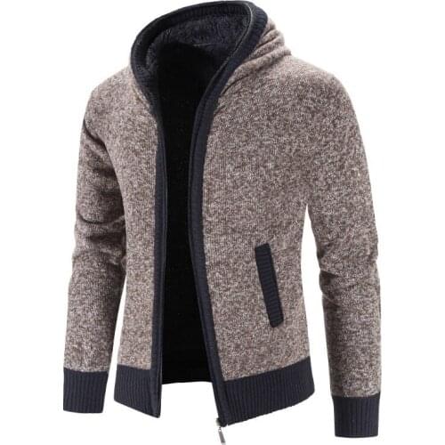 YIKUO Hooded Jackets For Men