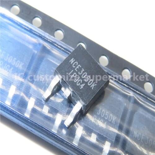 10PCS/LOT NWE NCE3050K TO-252 30V 50A SMD Transistor