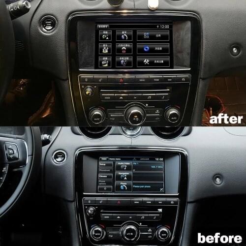 4+64G Carplay Android10 Multimedia Stereo Receiver For Jaguar XJ XJL 2013 2014 2015 GPS Navigation Radio Video Audio Head Unit