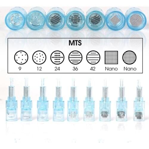 50pcs Mix 9/12/36/42/Nano Microneedle Kit Needles for Derma Pen X5 Replacement Cartridage Micro Needle Skin Care Anti Aging