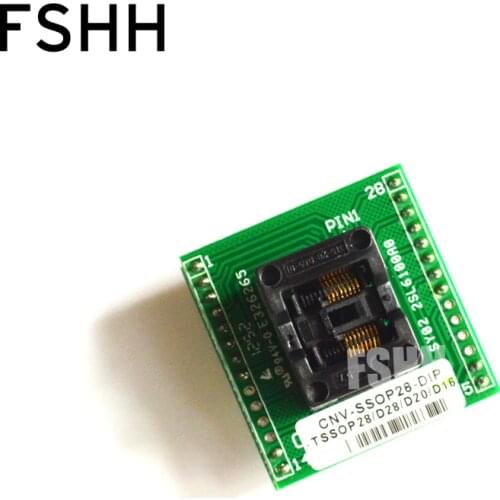 TSSOP16 SSOP16 to DIP16 adapter CNV-SSOP16-DIP Programmer adapter IC Test Socket / Programmer adapter placed horizontally