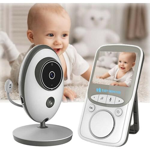 Wireless Audio Video LCD Baby Monitor VB603 Radio Nanny Music Intercom IR Night Vision Baby Camera Baby Walkie Talkie Babysitter