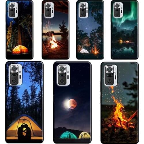 Camping Nature Phone Case For Xiaomi Redmi Note 10 8 9 Pro Note 8T 9S Coque For Redmi 9C 9T K40 7A 8A 9A