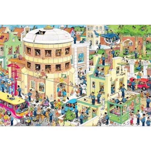 Escape The wooden puzzle 1000 pieces ersion jigsaw puzzle white card adult childrens educational toys