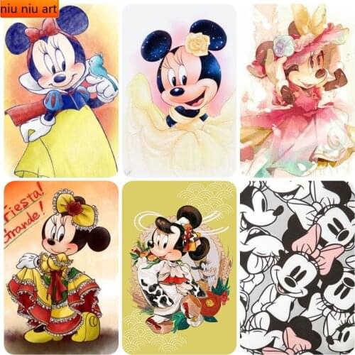 Disney Cartoon Princess Minnie Diamond Painting Diy Full Diamond Embroidery A Diamond Mosaic Cross Stitch Kits Home Decoration