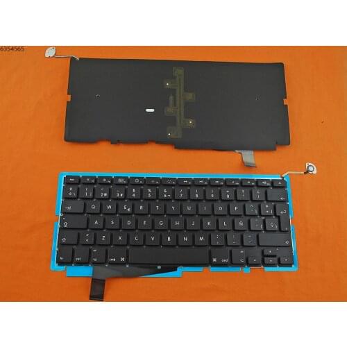Spanish Replacement Laptop Keyboard for APPLE Macbook Pro A1286 BLACK With Backlit Board