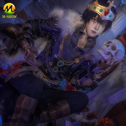 Game Identity V The Fugitive Patient Cosplay Costume New Survivor Emil Cosplay Outfit Halloween Fancy Suit For Adult Men