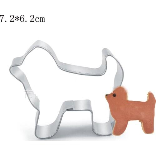 1pcs Dog Pet Cookware reposteria biscoito Biscuit Mold Cookie Cutter Fondant Cake Decor Tools Pastry Shop Baking Accessories DIY