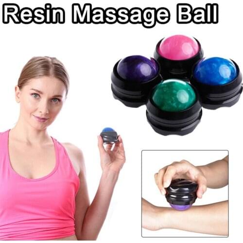 Manual Ball Resin Massage Ball Holding Fascia Fitness Yoga Muscle Relaxation Soles Essential Oil TV Relieve Fatigue Beauty