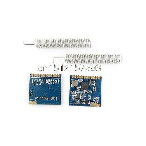 2 Pcs SI4432 1000m 470M 433mhz Wireless Communication Module