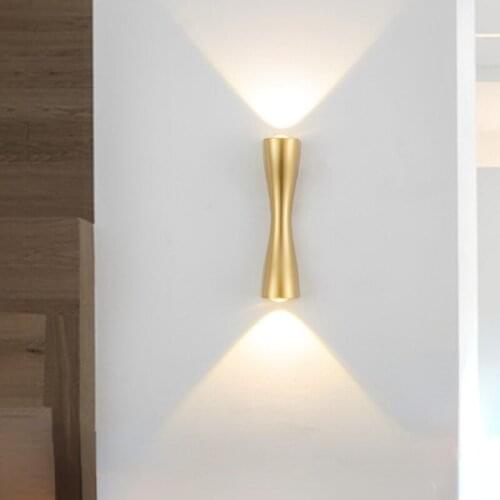 Nordic Small Waist Wall Lamp Bedroom Bedside Indoor and Outdoor Lighting Living Room Staircase Corridor TV Background Wall Light