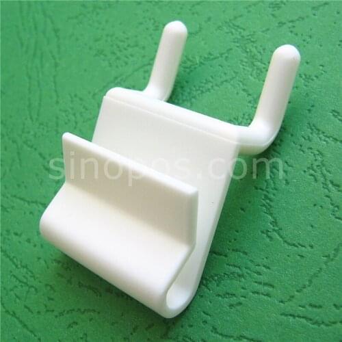 Plastic Power Wing Clip For Pegboard & Slatwall, corrugated display instruction peg holder panel display hanger prongs peghook