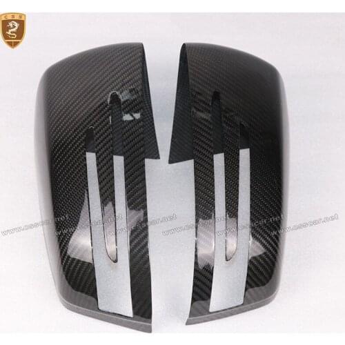 Full Carbon Fiber Mirror Cover For Mercedes Benz W204 A W176 E W212 E W207 GLA X156 CLA W117 CLS W218 C Class Add on Style