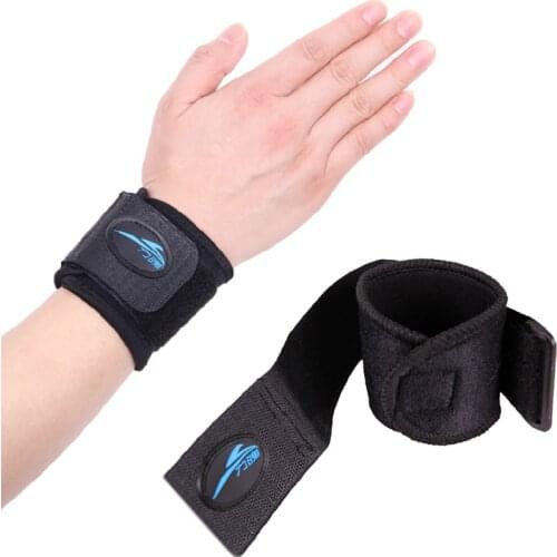 1 Pair Wrist Support Sport Tennis Weightlifting Volleyball Wristband Bracer fitness gym Wrap Bandage Strap Wrist Brace Support