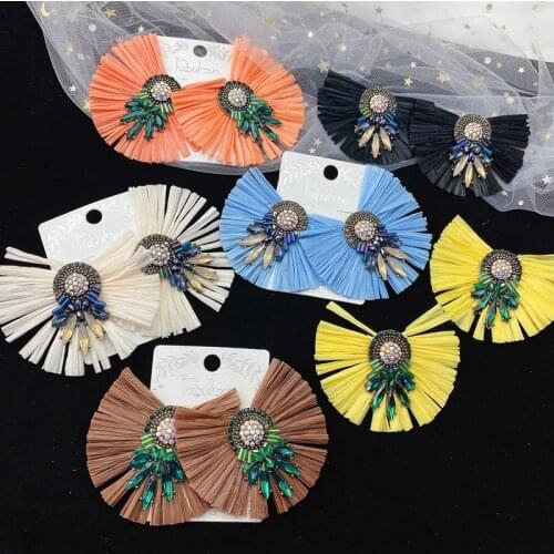 Earrings beautiful temperament exaggerated personality atmosphere the new fashion contracted cold wind new CE - 391