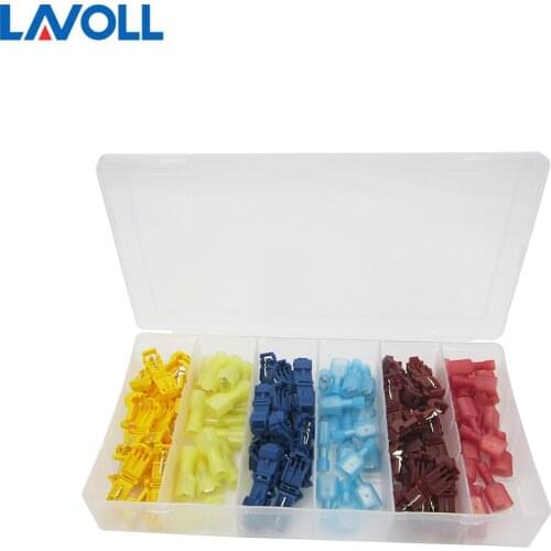 50 pieces 3 kinds conectores electricos wire connector connecteur electrique crimp terminal connectors assortment T type