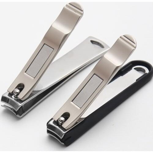 High Quality Stainless Steel Nail Clipper Cutter Professional Manicure Trimmer Toe Nail Clipper with Clip Catcher Beauty Tool