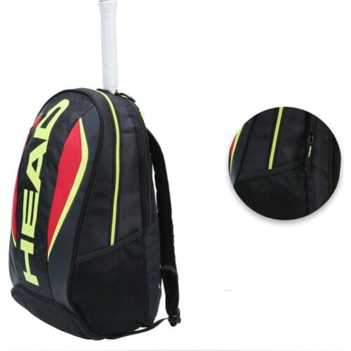 HEAD High Quality PU Tennis Racket Bag Badminton Raquete Richard Gasquet new style Head tennis backpack for 1-2 pieces