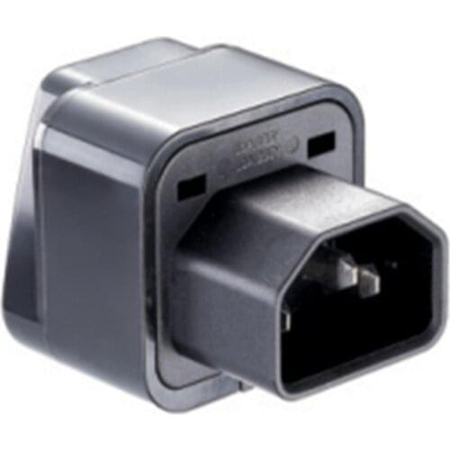 High quality IEC 320 C14 Male to C13 Female 10A Power Adapter PDU UPS