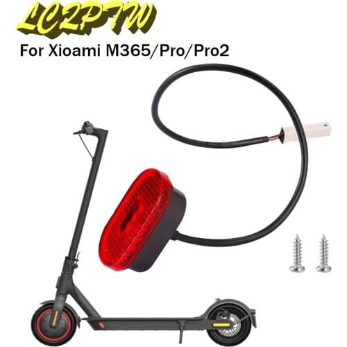 Electric Scooter Brake Rear Tail Light for Xiaomi MI/Pro 2 Taillight Safety Stoplight Lamp Waterproof Scooter Vehicles