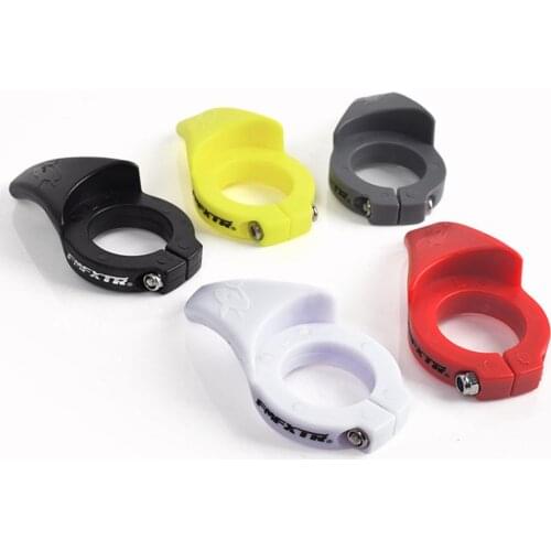 1Pair Bicycle Deputy Handle Plastic Anti-slip Bike Secondary Rest Handlebar Lightweight Handlebars With Lock Ring Kit bike acces