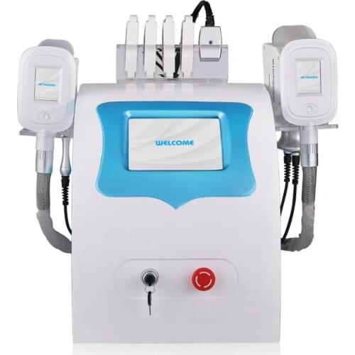 2019 2 Cr yo+2 RF+1 Cavitation+4 laser pads Fat Free zing Body Slimming weight loss Machine
