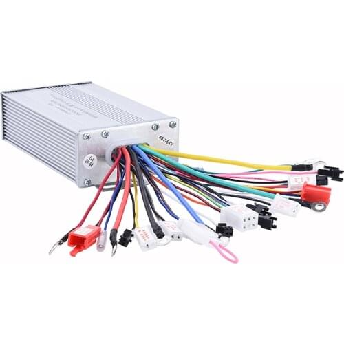 DC 36V/48V 350W Brushless Motor Controller Intelligent Dual-mode Speed Controller for Electric Bike Tricycle Electric Bicycle