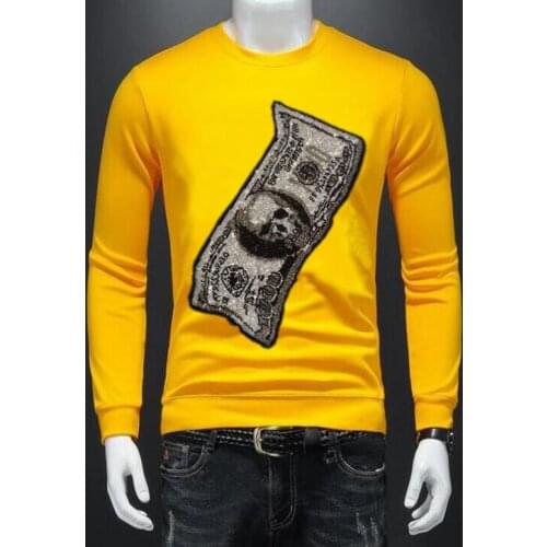 BORUNKE Men's T-shirts With A Hood