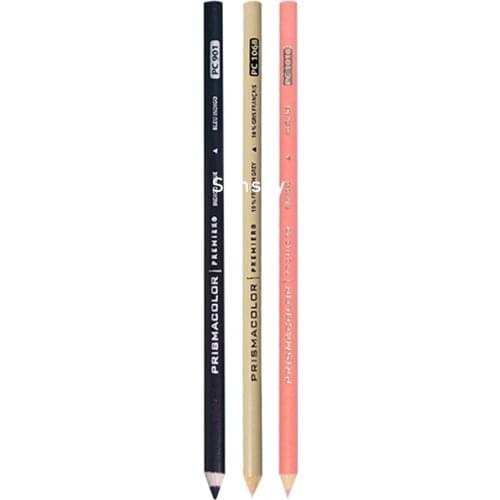Prismacolor Premier Colored Pencils,Soft Core 4.0mm, White Black PC935 PC938 Skin Single Color Pencils,Professtional Drawing Set