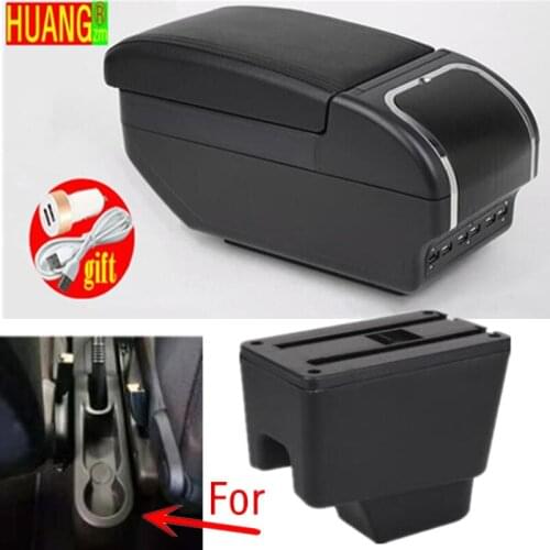 For Renault Kaptur Armrest KAPTUR Retrofit parts dedicated Car Armrest box Center Storage box car accessories Interior with 3USB